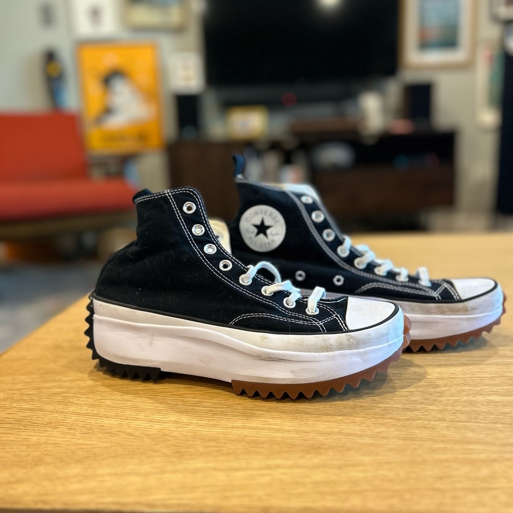 Run Star Hike Canvas Platforms Converse